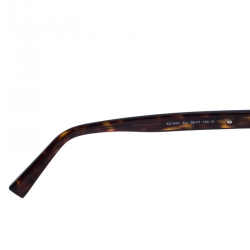 Ermenegildo Zegna Brown EZ 000152J Tortoise Shell Square Sunglasses
