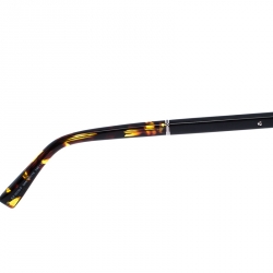 Ermenegildo Zegna Brown EZ 0009F Tortoise Shell Square Sunglasses