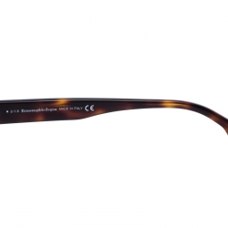 Ermenegildo Zegna Dark Havana/Smoke Grey EZ0101 Square Sunglasses