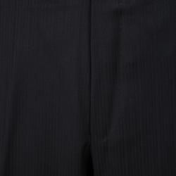 Ermenegildo Zegna Su Misura Black Wool Traveller Micronsphere Suit 5XL