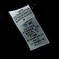 Pre Owned Ermenegildo Zegna Navy Blue Zip Front Polo T-Shirt XL