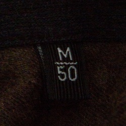 Pre Owned Ermenegildo Zegna Brown Cotton Knit Long Sleeve Polo Shirt M