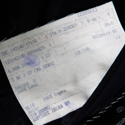 Ermenegildo Zegna Napoli Couture Navy Blue Wool Tailored Suit M