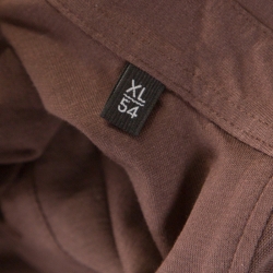 Pre Owned Ermenegildo Zegna Cocoa Brown Cotton Short Sleeve Polo T Shirt XL