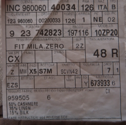 Pre Owned Ermenegildo Zegna Beige Cashmere and Linen Blend Elbow Patch Detail Blazer M