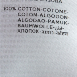 Pre Owned قميص ايرمنيجيلدو زينيا قصه مجسمة قطن مغزول أزرق كحلي M