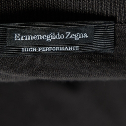 Pre Owned Ermenegildo Zegna Dark Brown Wool Knit V-Neck T-Shirt XL
