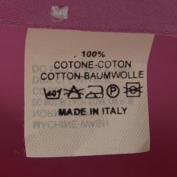 مملوكة مسبقًا Etro Pink Cotton Long Sleeve Button Front Shirt XXL