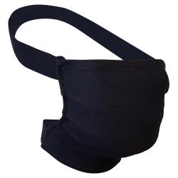 Non-Medical Handmade Black Cotton Face Mask - Pack Of 10 ( Available for UAE Customers Only)