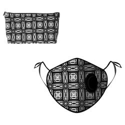 Fine Guard By Caroline Reusable N95 Face Mask, Maze Runner - Large (Available for UAE Customers Only)