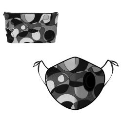 Fine Guard By Caroline Reusable N95 Face Mask, Circle Mania - Large (Available for UAE Customers Only)