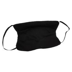 Pre Owned Non-Medical Handmade Black Cotton Face Mask - Pack Of 10 (Available for UAE Customers Only)