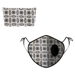 Fine Guard By Caroline Reusable N95 Face Mask, Maze Runner - Large (Available for UAE Customers Only)