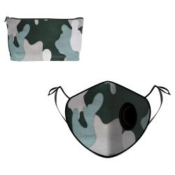 Pre Owned Fine Guard By Caroline Reusable N95 Face Mask, Army Patch - Large (Available for UAE Customers Only)