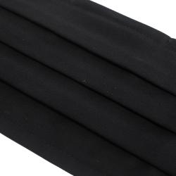 Collars & Cuffs Non-Medical Handmade Jet Black Face Mask (Available for UAE Customers Only)