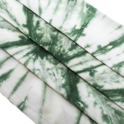 Non-Medical Handmade Green Tie Dye Face Mask By Mr. Moudz Collection (Available for UAE Customers Only)