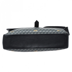 Faure Le Page Black/Grey Canvas and Leather Express 36 Bag