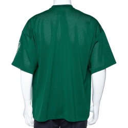 Fear of God Green Mesh Jersey Oversized T-Shirt S