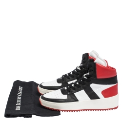 Fear Of God Tri Color Leather Basketball High Top Sneakers Size 41