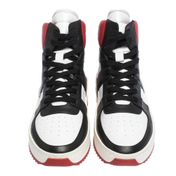 Fear Of God Tri Color Leather Basketball High Top Sneakers Size 41