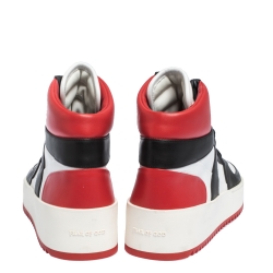 Fear Of God Tri Color Leather Basketball High Top Sneakers Size 41