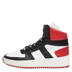 Fear Of God Tri Color Leather Basketball High Top Sneakers Size 41