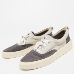 Fear Of God Two Tone Suede Low Top Sneakers Size 46