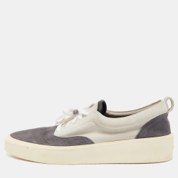 Fear Of God Two Tone Suede Low Top Sneakers Size 46