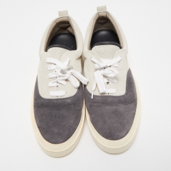 Fear Of God Two Tone Suede Low Top Sneakers Size 46