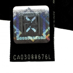 Fendi Black Mini Zucca Printed Silk Narrow Bow Tie