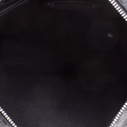 Fendi Black Selleria Leather Messenger Bag