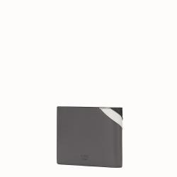 Fendi Tricolor Elite Leather Bag Bugs Eyes Horizontal Bifold Wallet