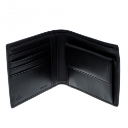 Fendi Tobacco Zucchino Canvas Bi-Fold Wallet