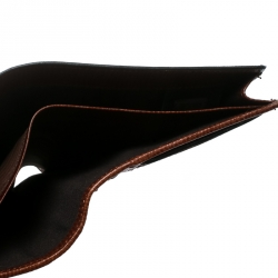 Fendi Tobacco Zucca Coated Canvas Bifold Wallet