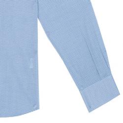 Fendi Light Blue Check Shirt EU40