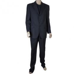 Fendi Uomo Pinstriped Grey Suit EU52