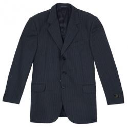 Fendi Uomo Pinstriped Grey Suit EU52