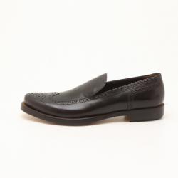 Fendi Black Brogue Men's Loafers Size 43