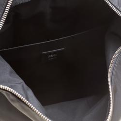 Pre Owned Fendi Black Nylon Zaino Santander Backpack