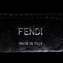 Pre Owned Fendi Black Nylon Zaino Santander Backpack