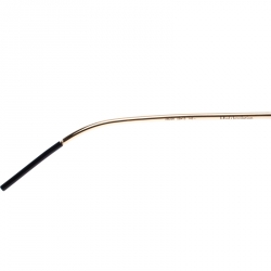 Pre Owned Dior Gold/Black Evolution Aviator Sunglasses