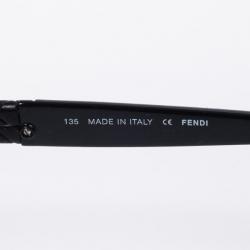 Fendi Black Rimmed Men Aviators