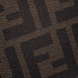 Fendi Black/Tobacco Zucca Canvas Bifold Wallet