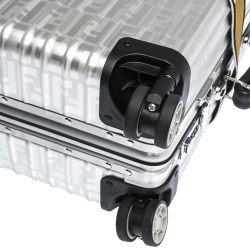 FENDI x Rimowa Black/Yellow Aluminium Cabin Trolley Suitcase