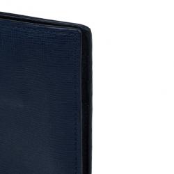 Fendi Vino and Palla Leather Compact Travel Wallet