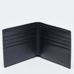Fendi Brown/Black Zucca Coated Canvas and Leather Bifold Wallet