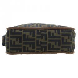 Fendi Brown Zucca canvas Messenger Bag