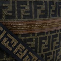 Fendi Brown Zucca canvas Messenger Bag