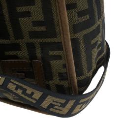 Fendi Brown Zucca canvas Messenger Bag
