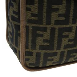 Fendi Brown Zucca canvas Messenger Bag